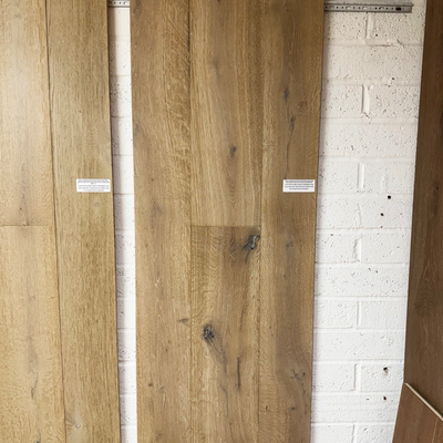 Boston Engineered Real Wood Oak Brushed Limed with Sunken Filler
